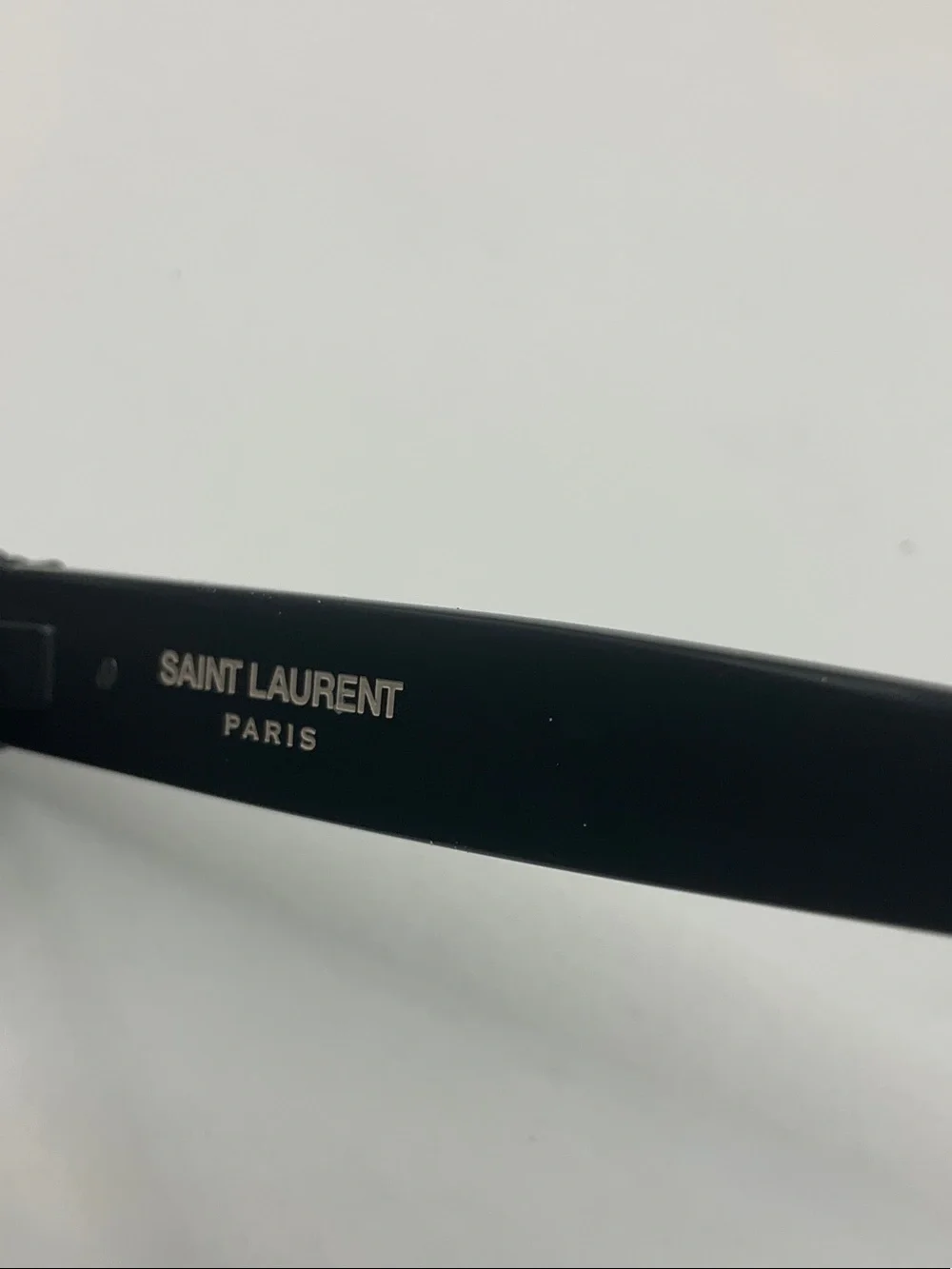 Yves Saint Laurent Black Cat-Eye Sunglasses for Women